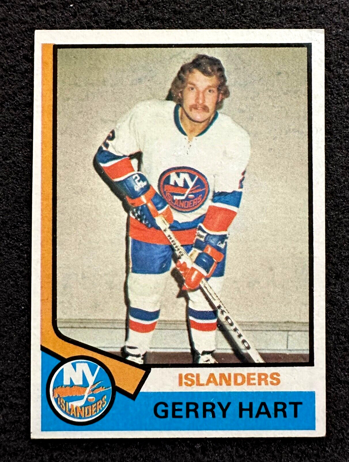 1974-75 Topps Hockey #199 Gerry Hart ExMt+