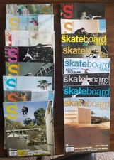 The Skateboard Mag Lot 16 Issues July 2006-Jan 2008  Ex Cond w/3 Sealed Mailers