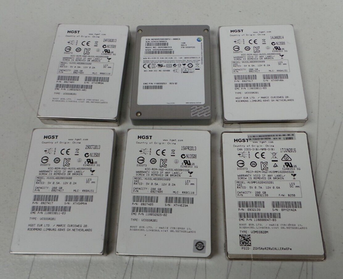 SAS 2.5' SSD 200GB HGST & SAMSUNG LOT OF X 6 | eBay