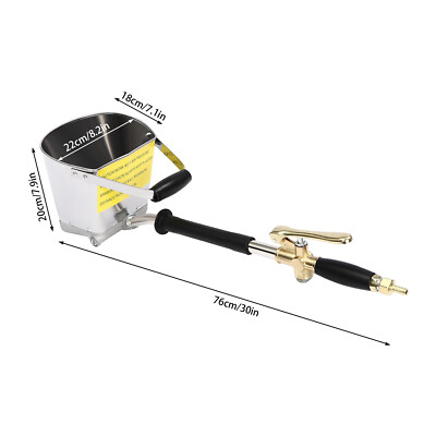 #ad #ad Wall Cement Mortar Concrete Air Stucco Plastering Sprayer Hopper Paint Sprayer $49.86