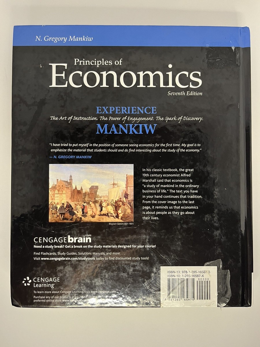 Principles of Economics, 7th Edition, N. Gregory Mankiw - Cengage