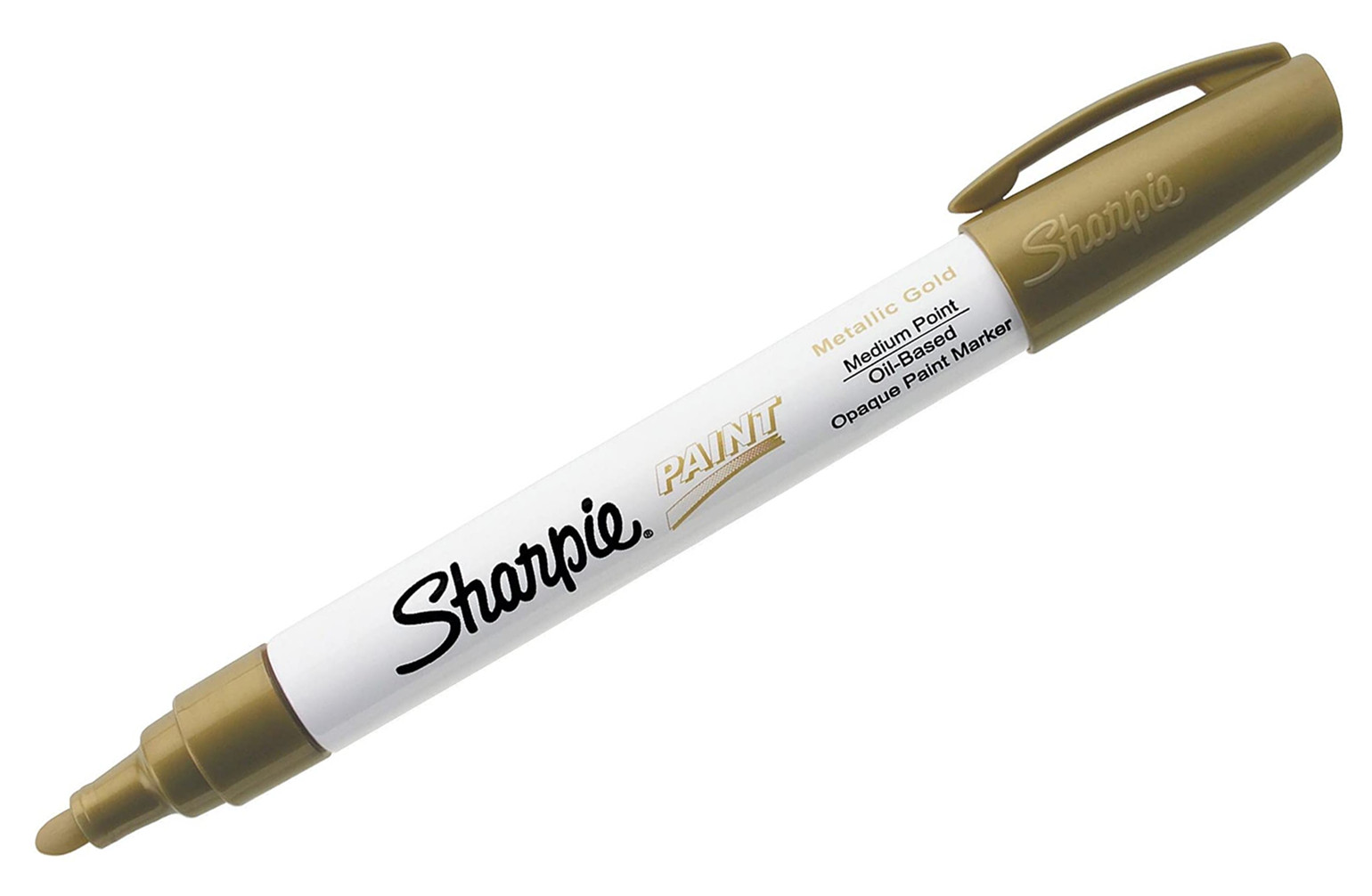 Sharpie Oil-Based Paint Marker, Medium Point, Blue Labeled