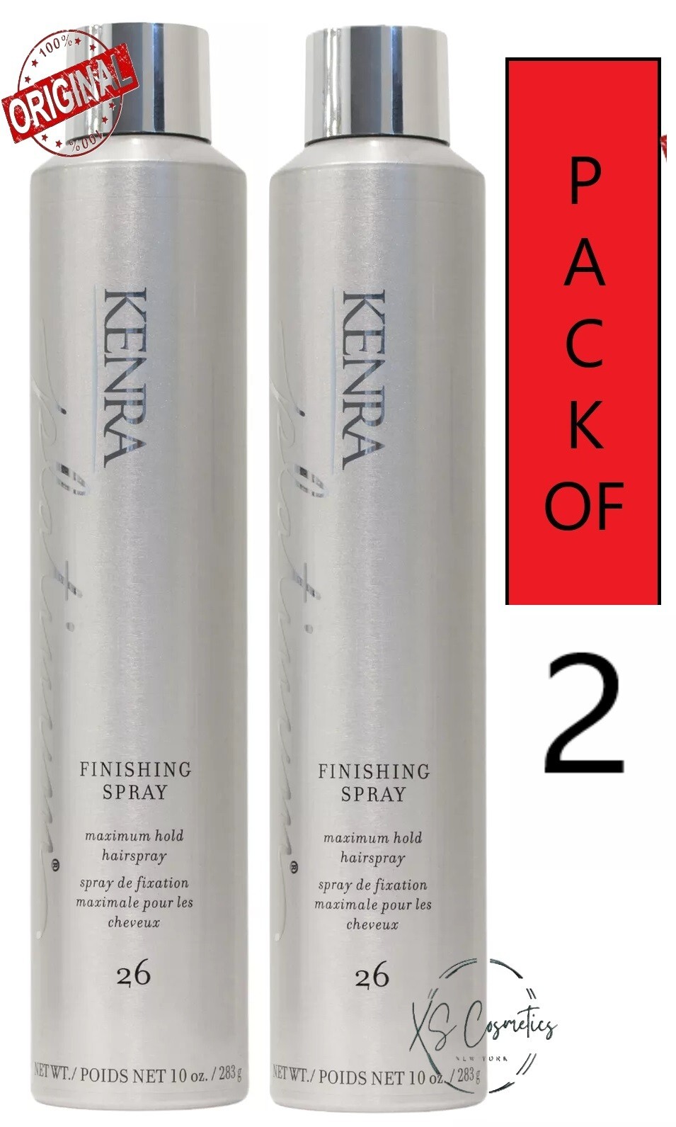 2 Х Финишных спрея Kenra Super Hold 25 - 10 унций - 2 упаковки 9190₽