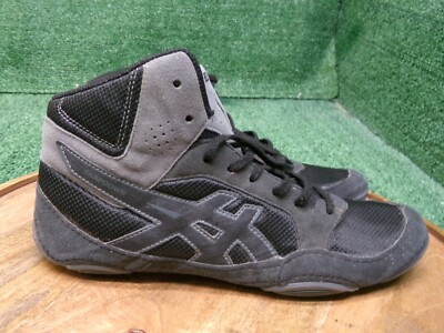ASICS Men's Snapdown 2 Wrestling Shoes Size 9 US Black/Black/Carbon J703Y