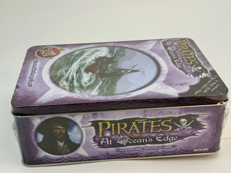 Wizkids Pirates At Ocean's Edge Tin - Constructible Strategy Game - New & Sealed - Image 3 of 4