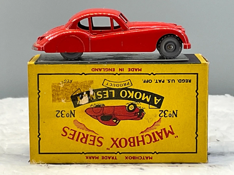 Matchbox lesney#32A Jaguar XK120 coupe,1957N,Mint,  origin,B5 box,N.O.S - Image 4 of 4