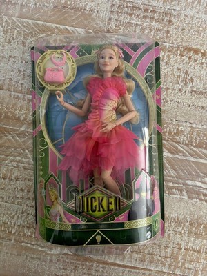 (Brandneu) Mattel Wicked Glinda Upland Ariana Grande Modepuppe Einweg Film