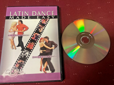 Latin Dance Made Easy CORE Rhythms DVD Mint Disc Dance Sport Videos Collected