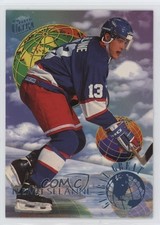 1994-95 Fleer Ultra Global Great Teemu Selanne #9 HOF 7v7