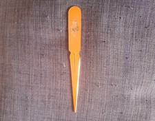 Brass Letter Opener With Sandringham Estate Crest Elizabeth II VGC Free UK P&P