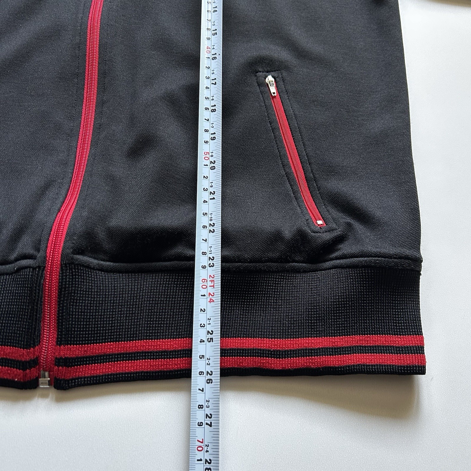 Lucky Brand Devils Devil Track Suit Jacket Size L… - image 5