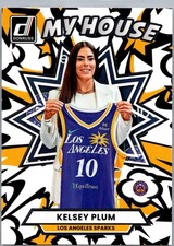 Kelsey Plum 2025 Donruss WNBA My House #17 Los Angeles Sparks