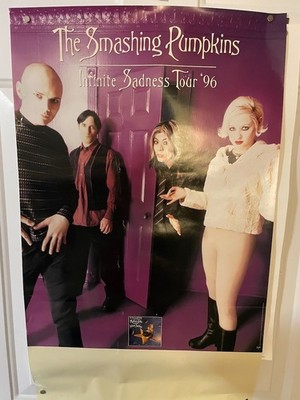 Smashing Pumpkins 1996 Infinite Sadness Tour Poster Authentic