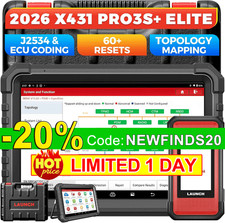 2026 LAUNCH X431 PRO3S+ ELITE PRO 5 PAD 7 Dia...
