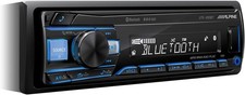 Alpine Electronics UTE-200BT Autoradio Bluetooth 1DIN, Schwarz (RGB Beleuchtung)