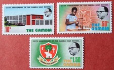 Gambia (1975) 100th Anniversary of High School - Mint (MNH)