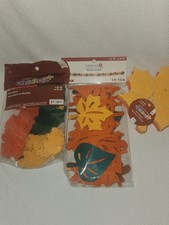 Creatology Felt Leaves 3 Packs...1 Felt Stickers 1 Banner 1 Big Size Crafting