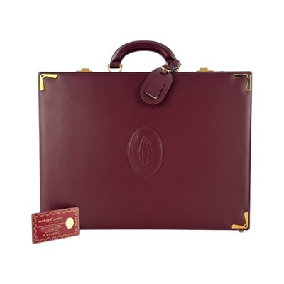 Cartier　カルティエ　スーツケース　キャリーケース　ヴィンテージ Cartier Vintage Briefcase | eBay