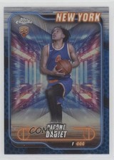 2024-25 Topps Chrome Blue Basketball Refractor Pacome Dadiet Pacôme #172 10qk