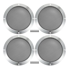 6.5" Car Speaker Grills Cover Mesh Round 6.5 Inch Audio Speaker Subwoofer Gua...