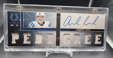 2013 Panini Playbook Andrew Luck Auto Patch Booklet /99 