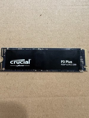 Crucial P3 Plus 2000GB PCIe 4.0 NVMe M.2 2280 Internal SSD CT2000P3PSSD8