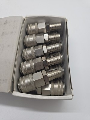 Lot Of 10 CEJN Quick Disconnect Coupling Hose Barb Connection 10-315-1005