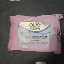 Olay Makeup Remover Wipes, Rose Water Scent, 25 Count