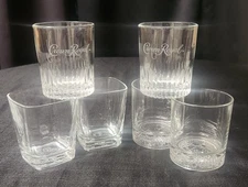 Crown Royal Rocks/Old Fashion Glasses Set of 6 - with Iconic Crown Royal Logo