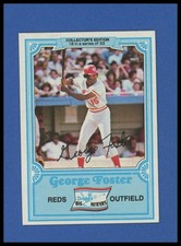1981 Topps Drake's Big Hitters #18 George Foster Baseball Card JPC
