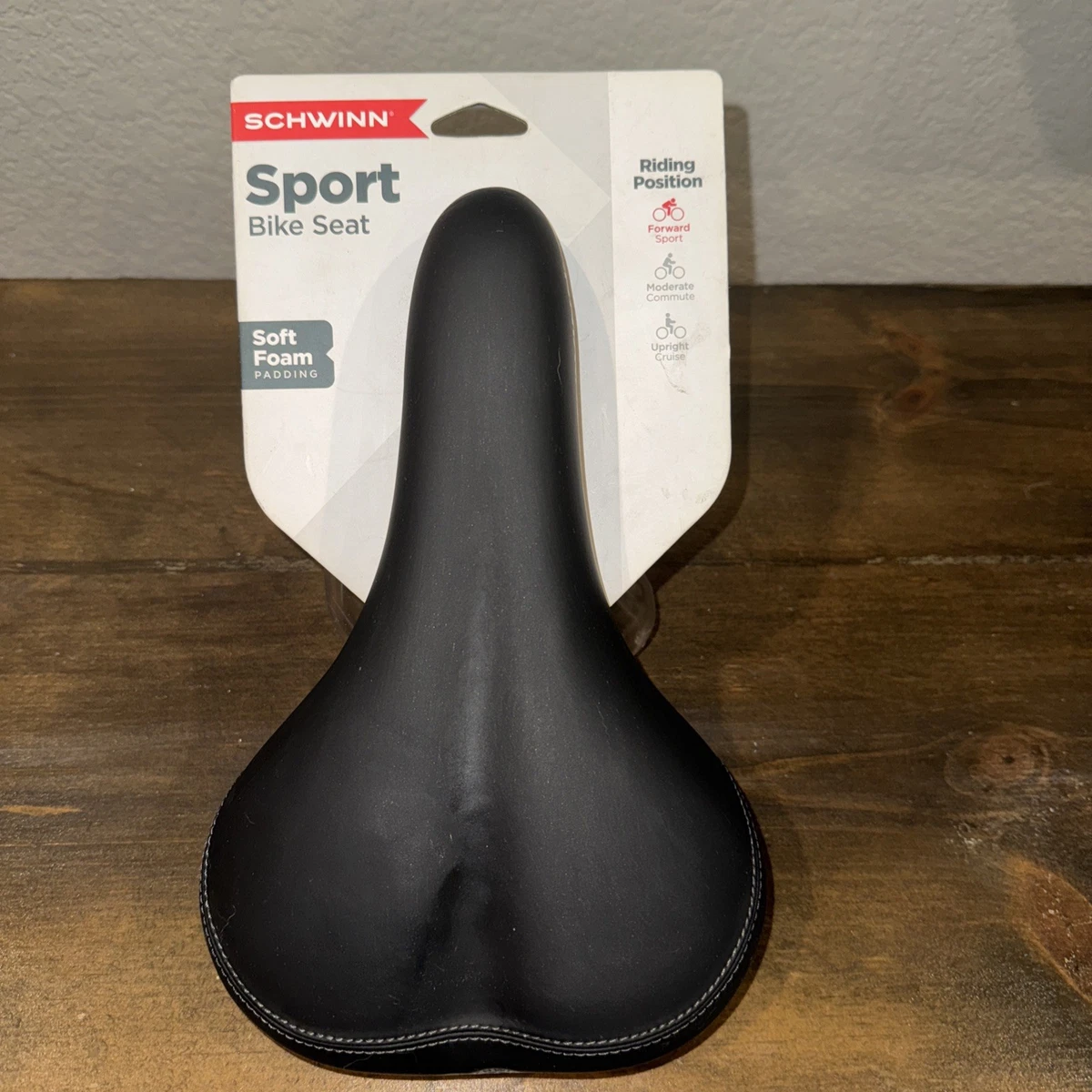 Achetez des Selle Comfort Selle De Vélo City Heart Mousse - Noir chez HBS