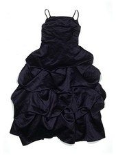 David's Bridal Girls Black Dress 5