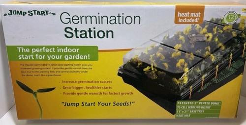 Stazione Germinativa Hydrofarm 72 Celle Vassoio e Cupola con Tappetino Termico - Foto 1 di 5