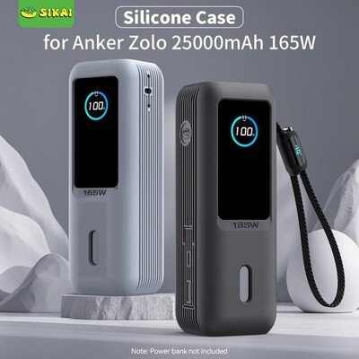 Silikon Schutzhülle Case für Anker Zolo 25000mAh 165W Tragbare Powerbank