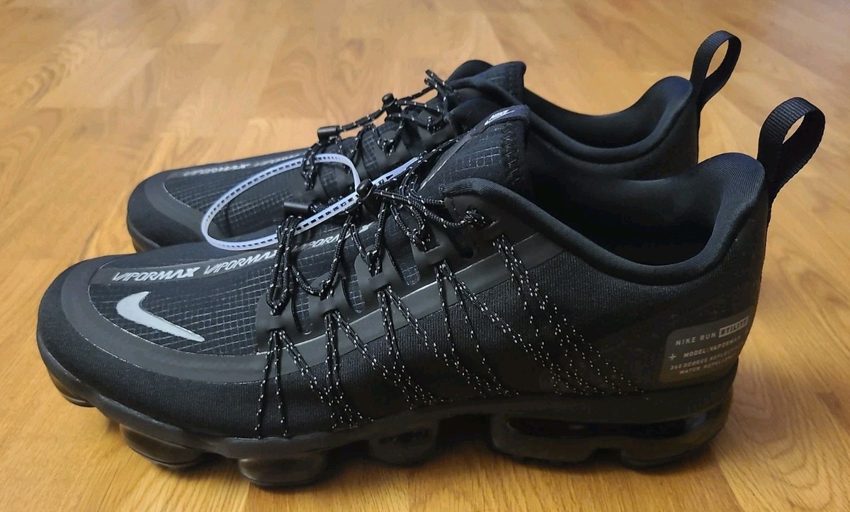 NIKE AIR VAPORMAX RUN UTILITY BLACK REFLECTIVITY SHOES  display picture 2