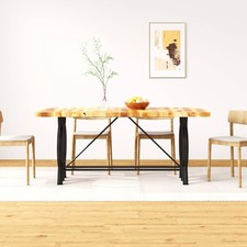 Tavolo da Pranzo Legno Massello Anticato 180 cm Tavolino Cucina Salone vidaXL