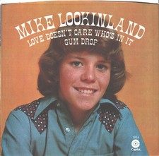 MIKE LOOKINLAND-PICTURE SLEEVE ONLY-(LOVE DOES'T CARE WHO'S IN IT)--PS--PIC--SLV