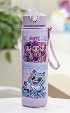 Kpop Demon Hunters Water Bottle 700ML  Light Purple