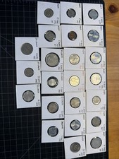 23x Vintage India Sri Lanka Coins 1950s-1970s