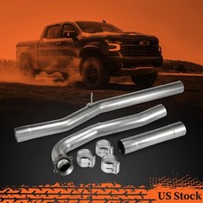 Turbo Exhaust Pipe Fit 2017-2024 Silverado Sierra 2500 3500hd L5p 6.6 Duramax 4