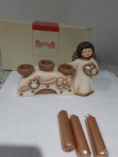 THUN Portacandela Angelo Natale Argento