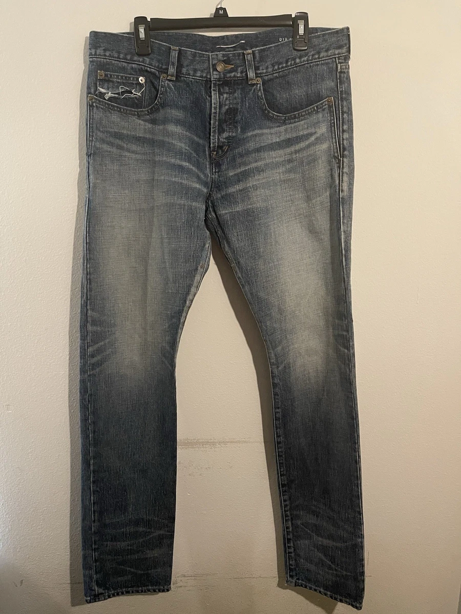 Saint Laurent Denim Slim Jeans for Men for sale | eBay