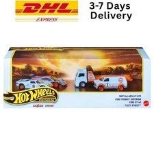 Hot Wheels Premium Le Mans Race Gulf Diorama Box Set 2026 Garage EXPRESS SHIP