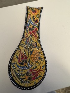 Ceramic Spoon Rest/Wall Hanging