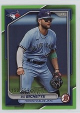 2024 Bowman Neon Green Border 150/399 Bo Bichette #83 08jk