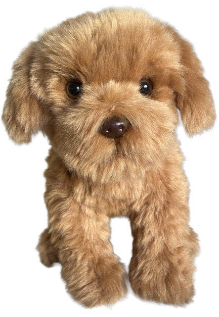 12"" Cavapoo teddy Cavapoos soft toys Brown Cavapoo dogs plush toy dog teddies