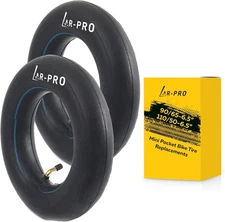 (2-Pack) Replacement Front or Rear Inner Tubes for 90/65-6.5” and 110/50-6.5 