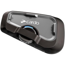 Cardo Freecom 4x 4-Way Motorcycle Helmet Bluetooth Communication System, Single
