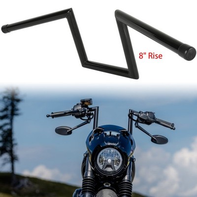 1'' Ape Hanger Drag Z-Bar Rise 8'' For Yamaha Drag V-Star 650 250 950 1100 1300