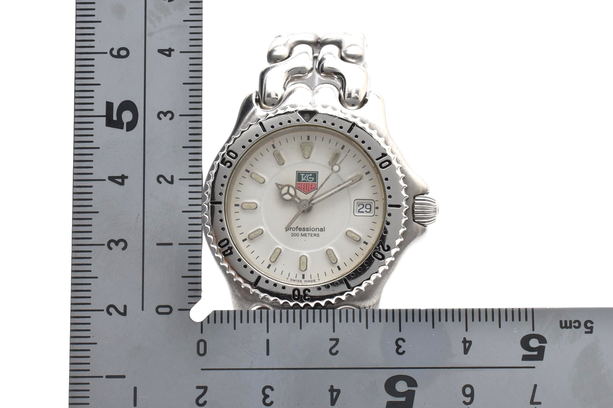 ▷[ Exc+5 ] TAG Heuer S/el Professional WG1212-K0 33mm Qz White
